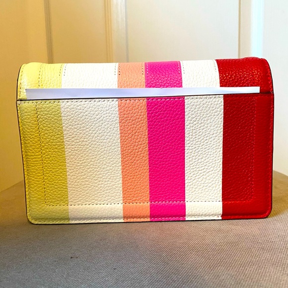BNWT Kate Spade Knott Stripe Crossbody Bag - Picture 2 of 4